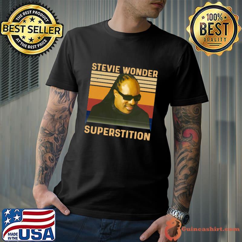 Master Blaster Jammin' with Stevie Wonder Superstition Vintage T-Shirt