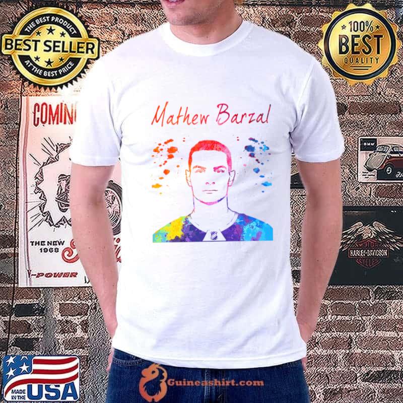 Mathew Barzal Canadian professional ice hockey forward for the New York Islanders T-Shirt