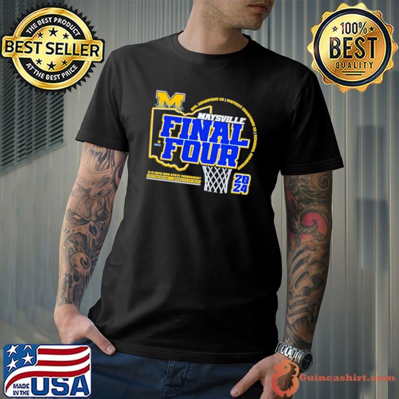 Maysville Panther 2024 Final Four D II Ohio Boys Basketball State Tournament Champions shirt