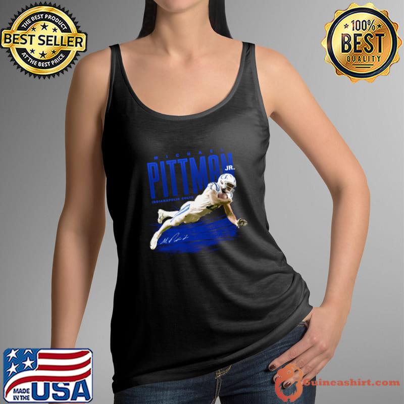 Michael Pittman Jr. Signature American football wide receiver for the Indianapolis Colts T-Shirt Tank Top