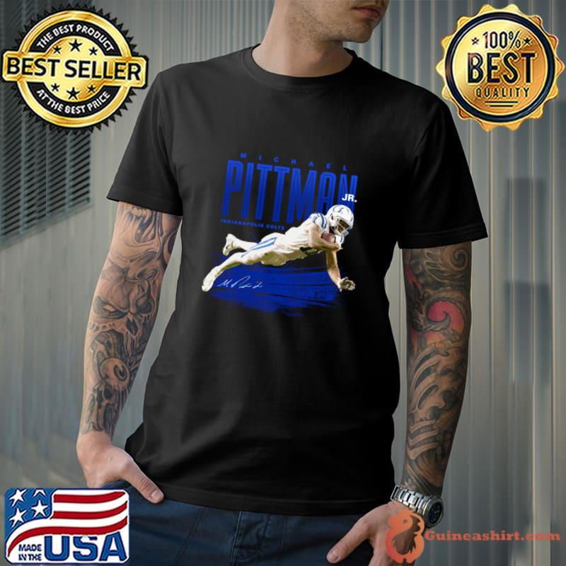 Michael Pittman Jr. Signature American football wide receiver for the Indianapolis Colts T-Shirt