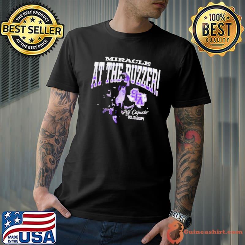 Miracle at the buzzer shirt