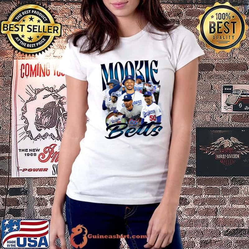 Mookie Betts American professional baseball outfielder Los Angeles Dodgers T-Shirt