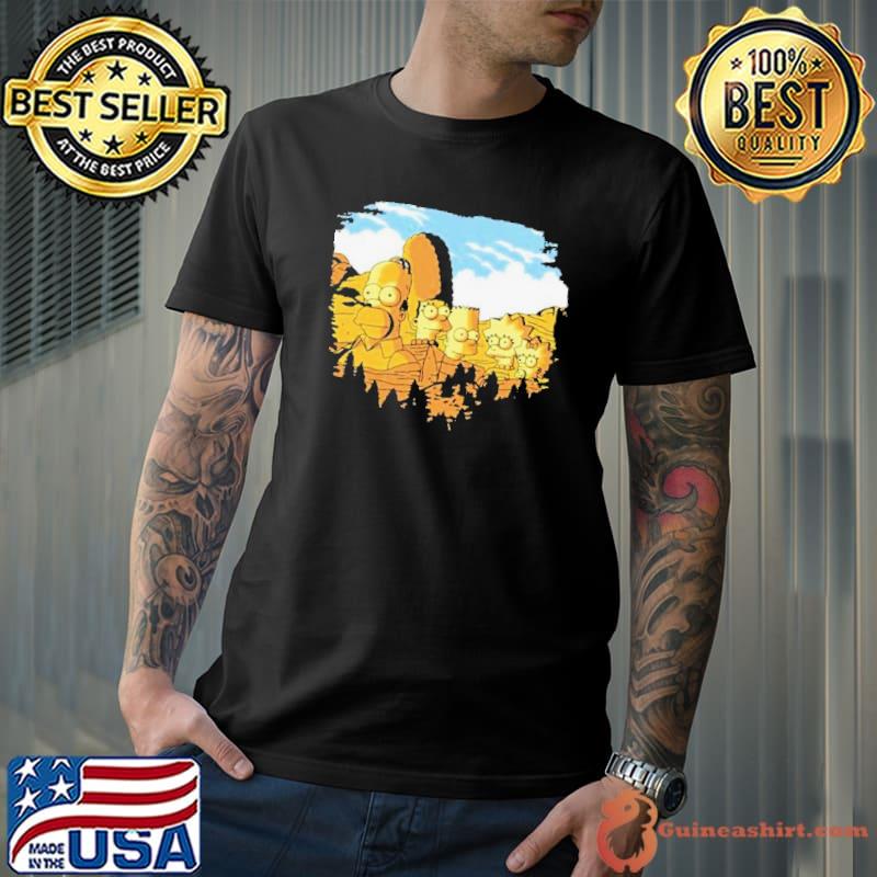 Mount The Simpson Face shirt