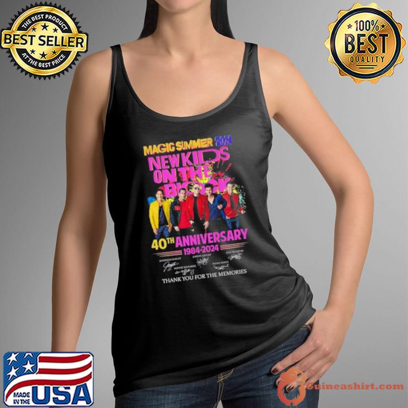 New Kids On The Block 40th Anniversary Magic Summer 2024 T Shirt