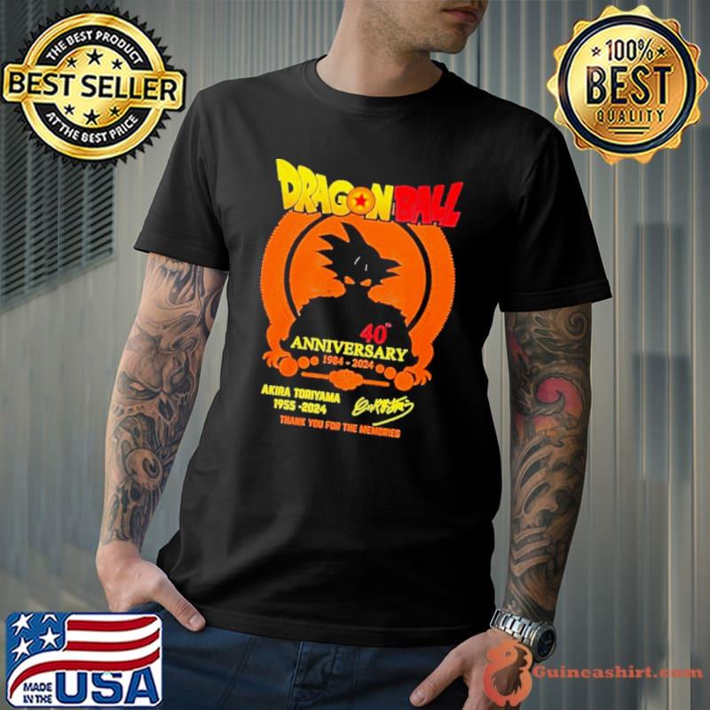 Nice best Rip Akira Toriyama 1955 2024 Dragon Ball Thank You For The Memories Signatures s Unisex