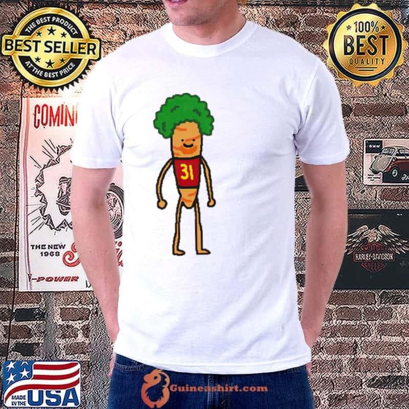 Nice carrot Allen paint shirt