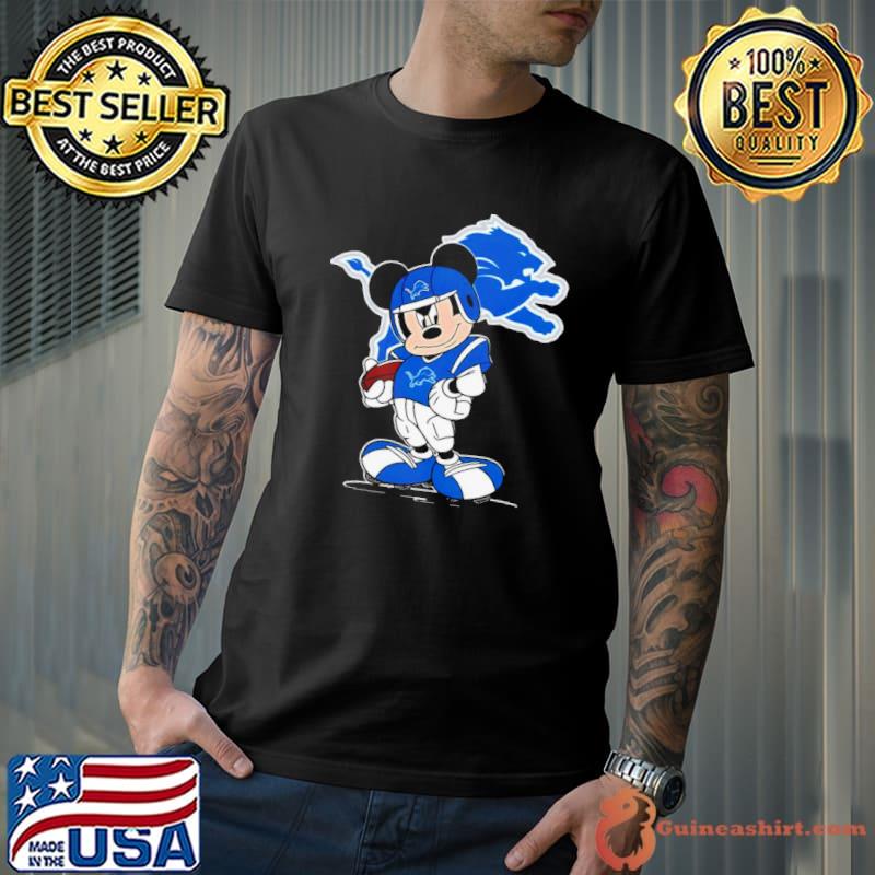 Nice detroit Lions NFL Mickey Mouse Fan s Unisex