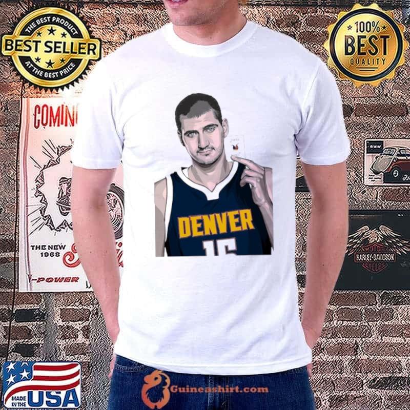 Nice nikola Jokic Jocker Card Denver Nuggets Player Shirt