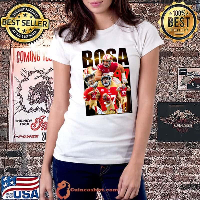 Nick Bosa American football defensive end for the San Francisco 49ers T-Shirt