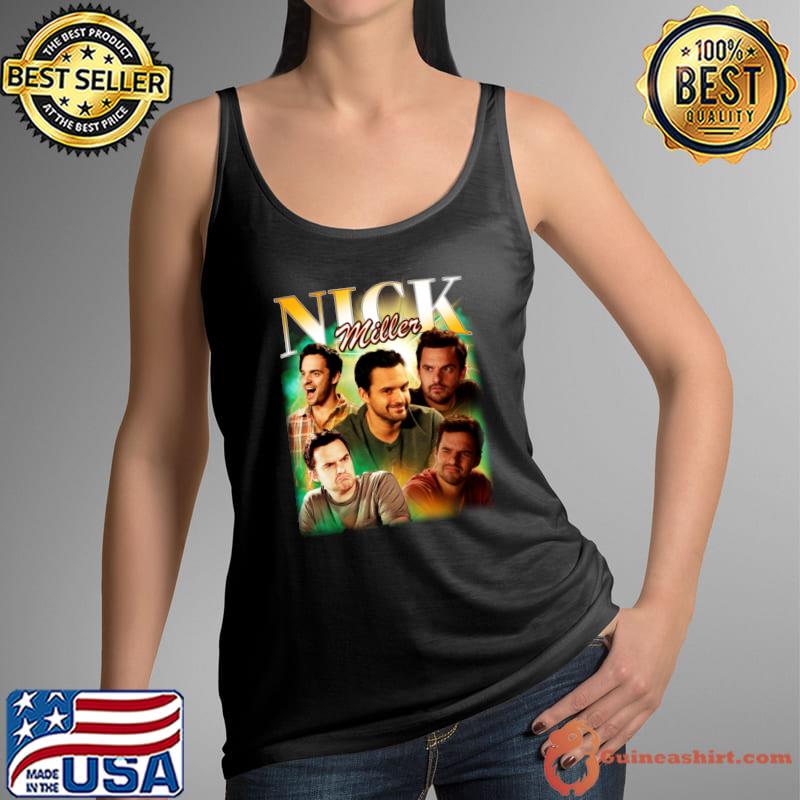 Nick Miller main character of FOX comedy New Girl American actor and filmmaker T-Shirt