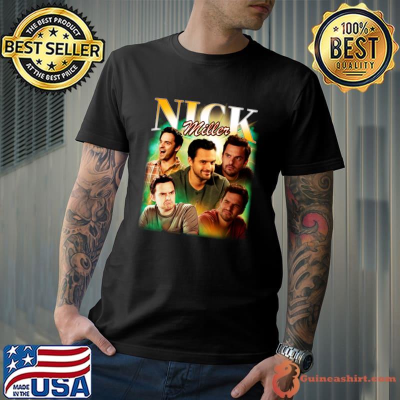 Nick Miller main character of FOX comedy New Girl American actor and filmmaker T-Shirt Unisex