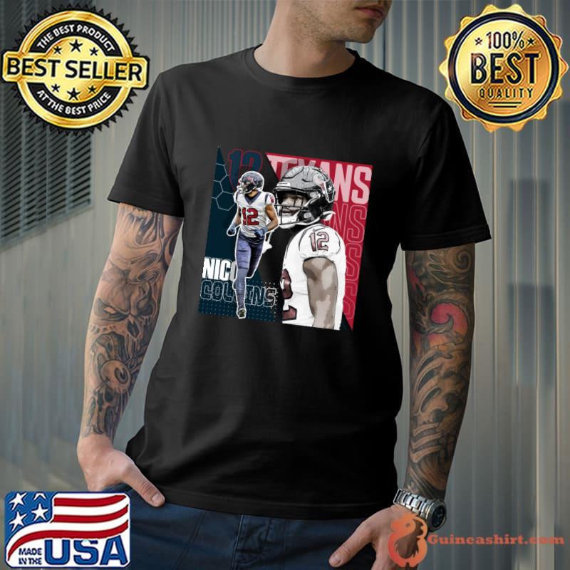 Nico Collins American football wide receiver for the Houston Texans T-Shirt