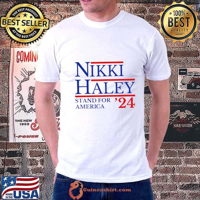 Nikki Haley 2024 Stand For America Election T-Shirt
