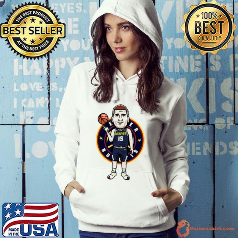 Nikola Jokić Denver Nuggets player cartoon s Hoodie