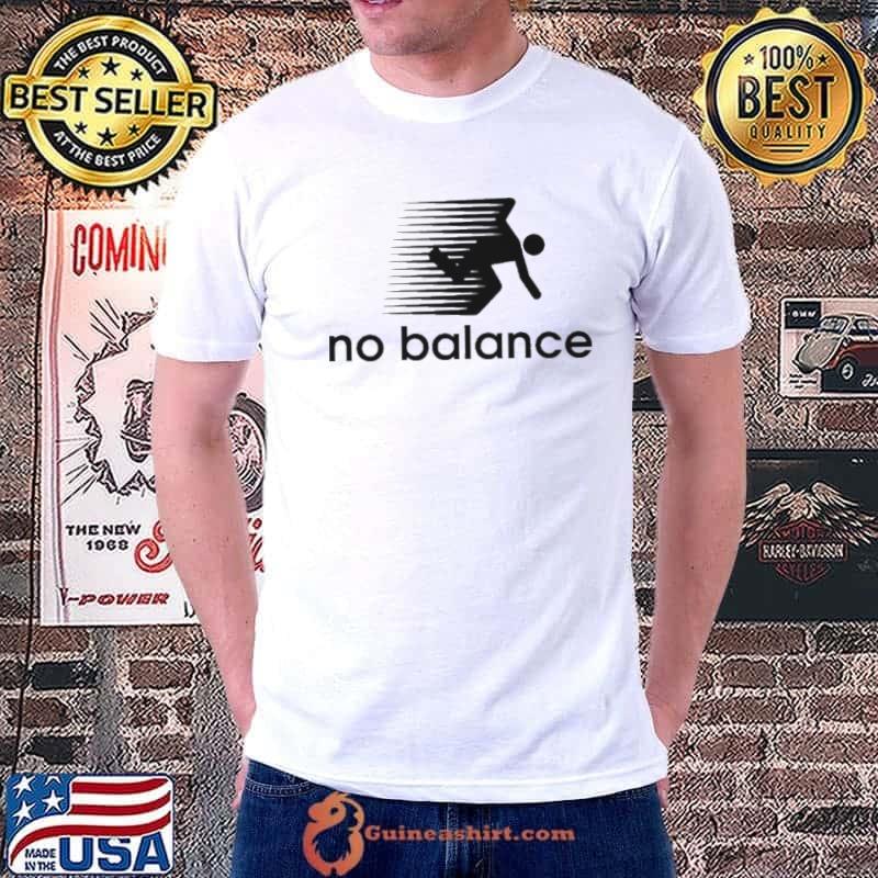 No balance parody logo shirt