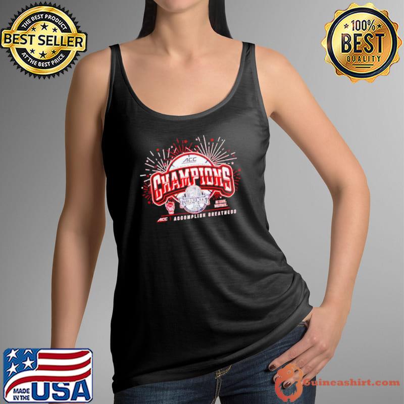 North Carolina State Wolfpack 2024 ACC men’s basketball conference tournament champions shirt