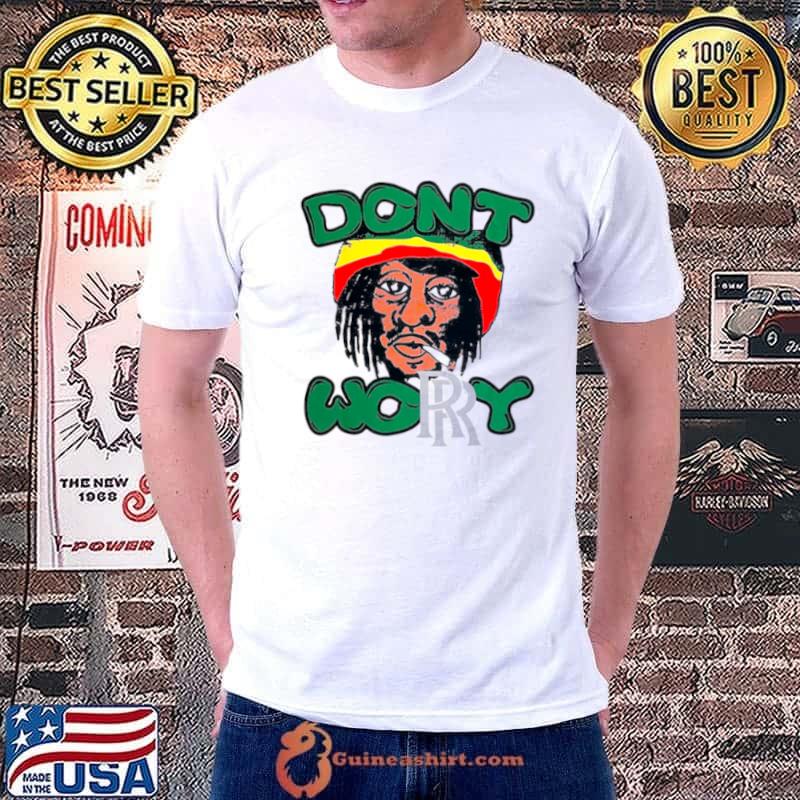 Official don’t Worry Bob Marley Tee Shirts