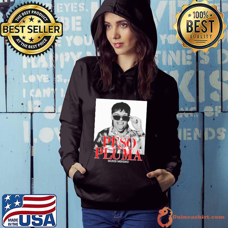 Official mexican singer peso pluma play the guitar during T-Shirt Hoodie