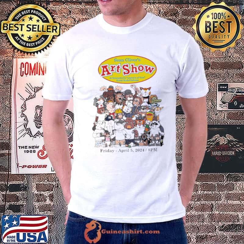 Official sean Cliver Art Show 2024 Shirt
