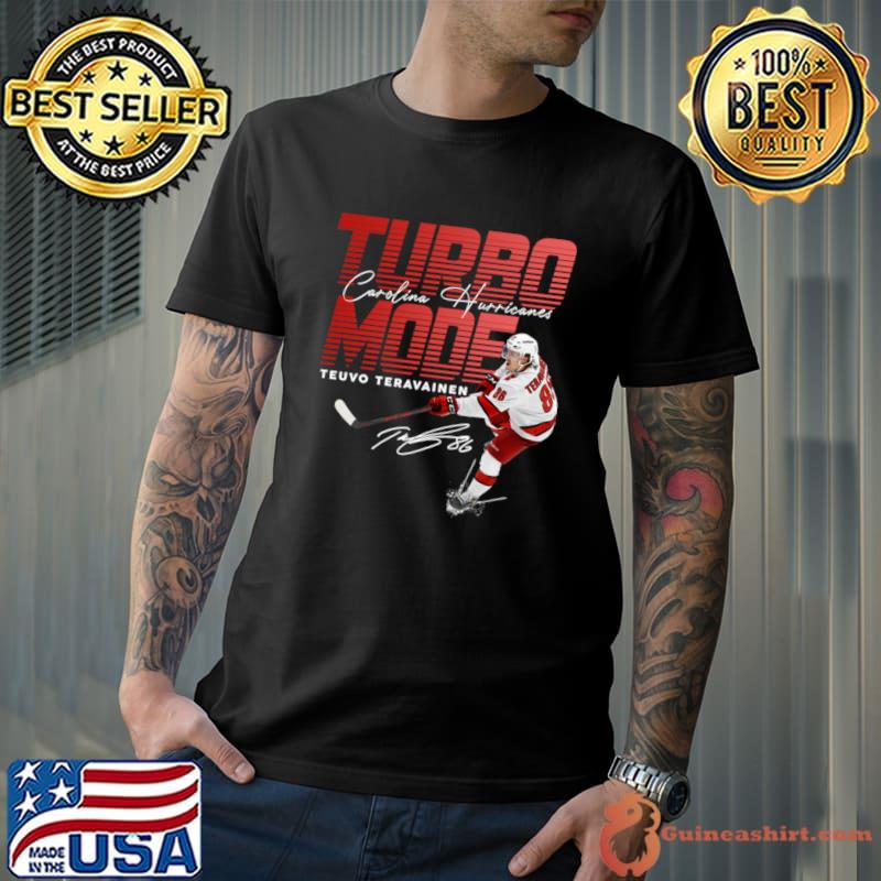 Official teuvo Teravainen Turbo Mode Finnish professional ice hockey forward for the Carolina Hurricanes T-Shirt
