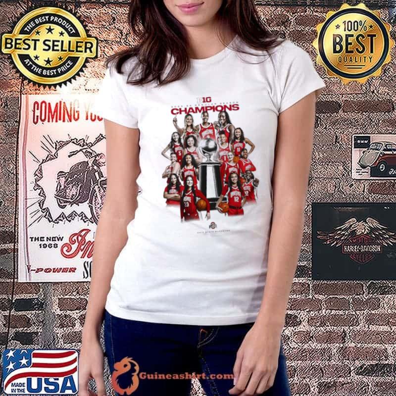 Ohio State Buckeyes Women’s Basketball Regular Season Champions Cup all team shirt