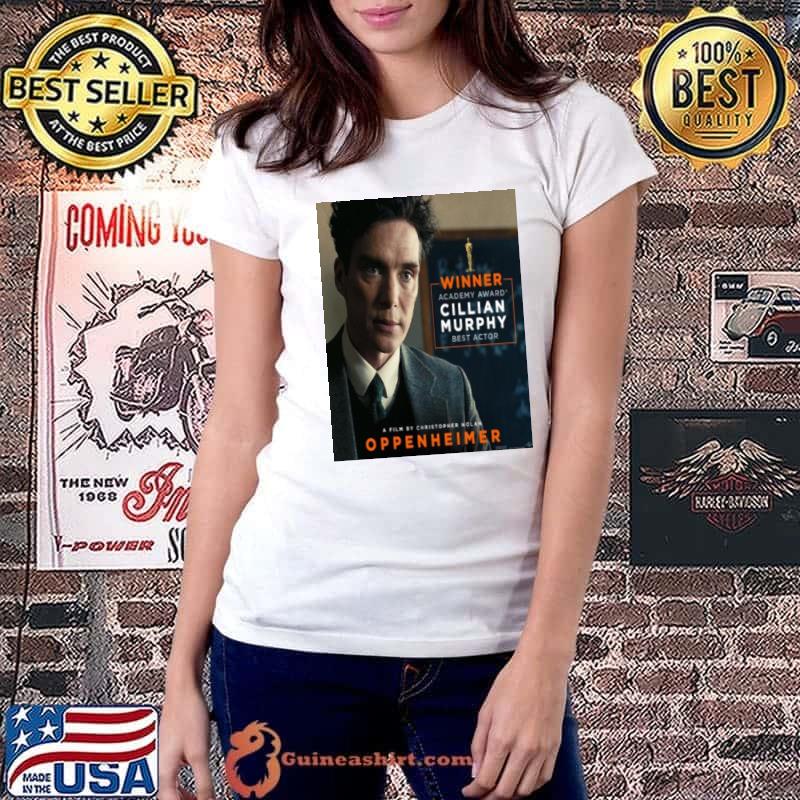 Original congratulations To Cillian Murphy On His Oscar The Academy Win For Best Actor shirt