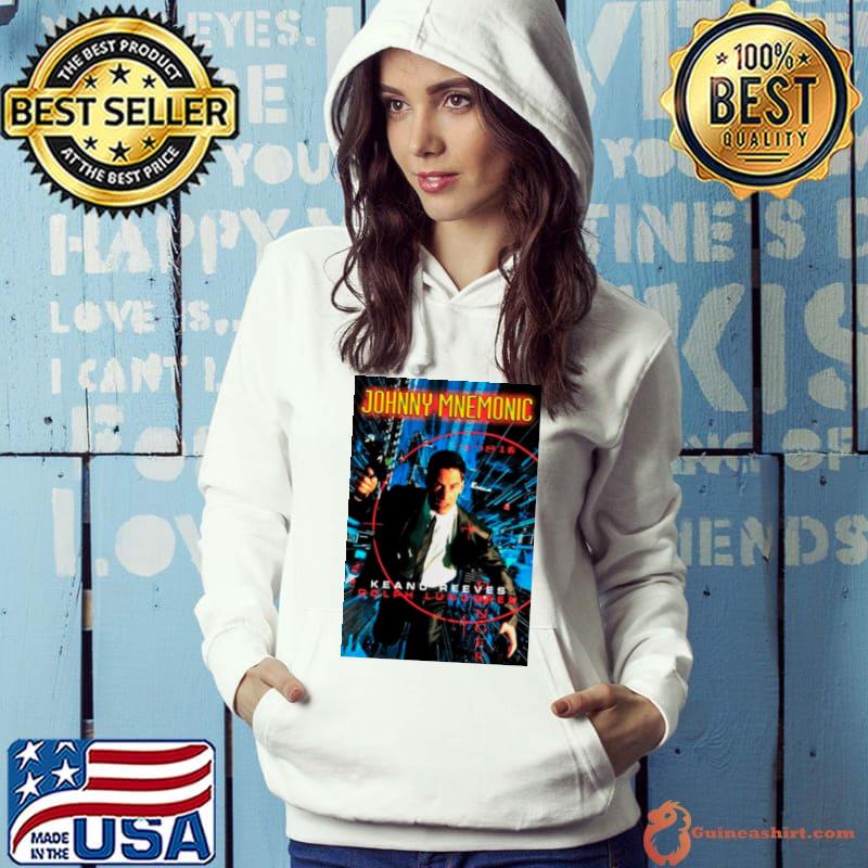 Original johnny Mnemonic Keanu Reeves Dolph Lundgren poster s Hoodie