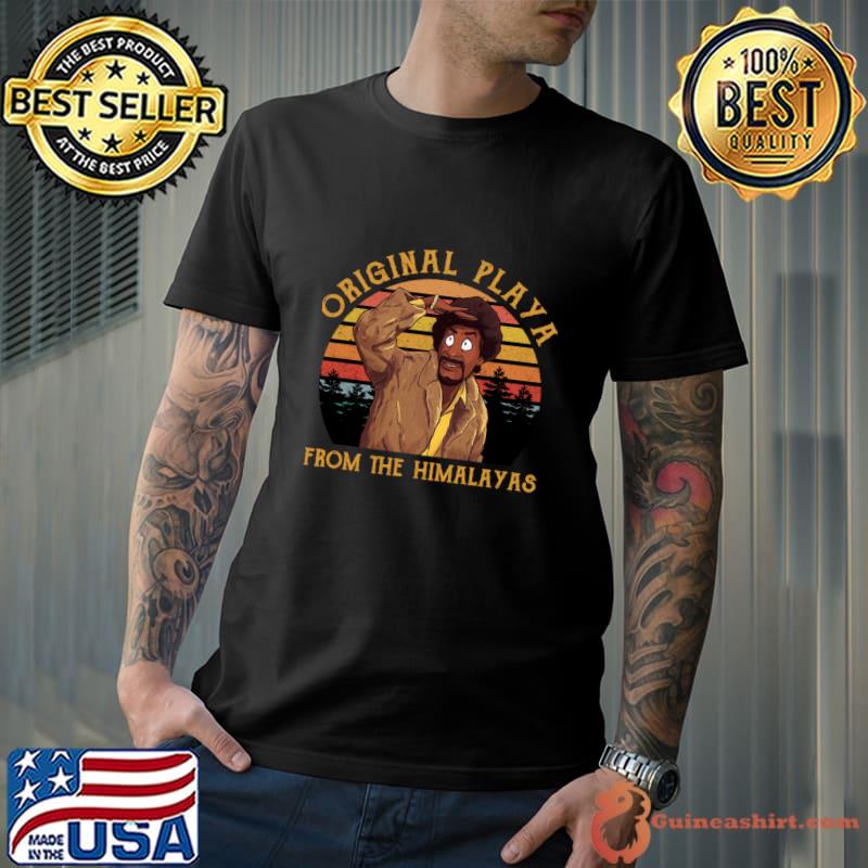 Original Playa From The Himalayas Retro Movie Martin Lawrence Show T-Shirt
