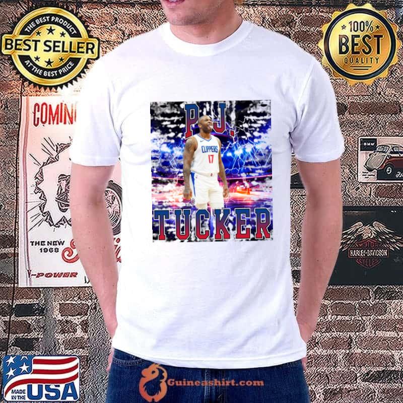 P.J. Tucker American professional basketball player for the Los Angeles Clippers T-Shirt