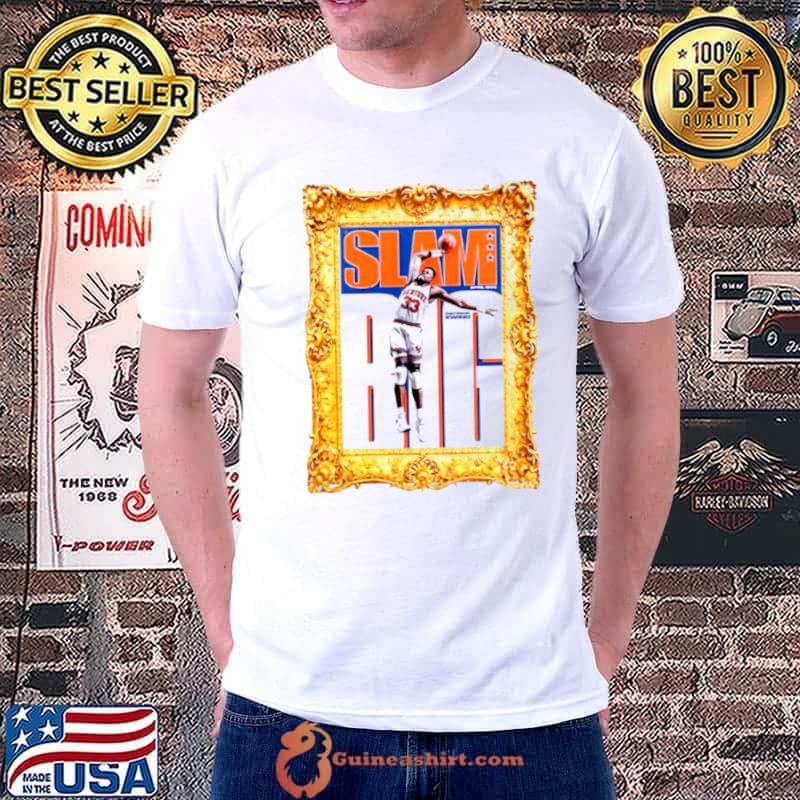 Patrick Ewing New York Knicks SLAM Frame shirt