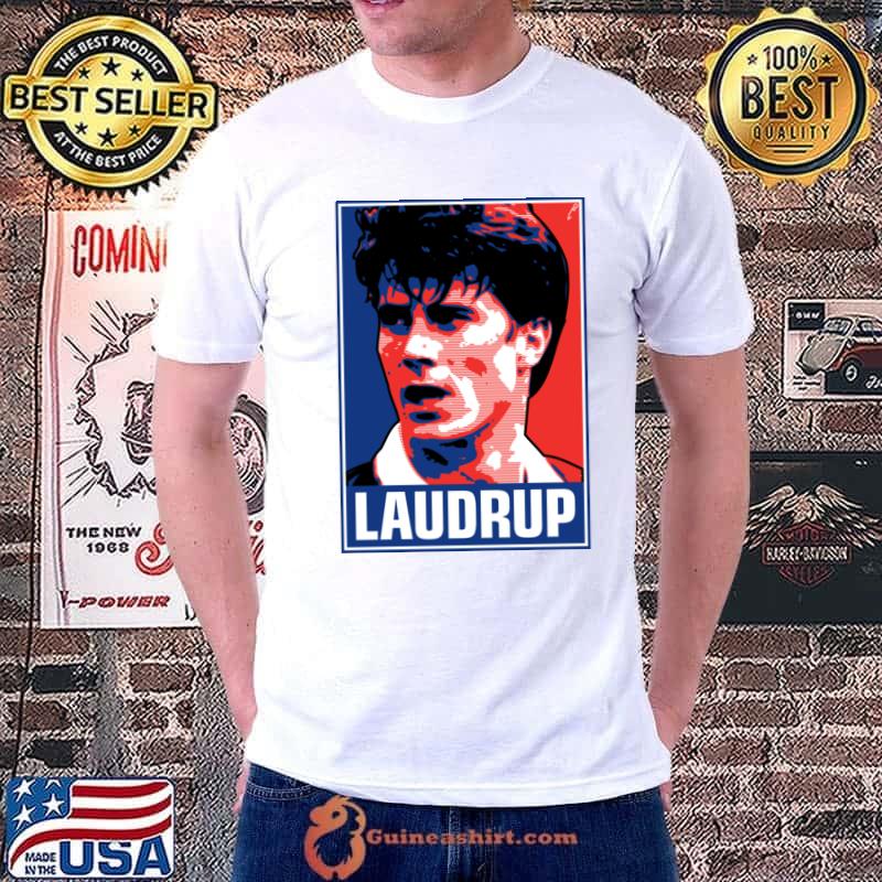 Premium brian Laudrup Player Football CHampionships RANGERS T-Shirt