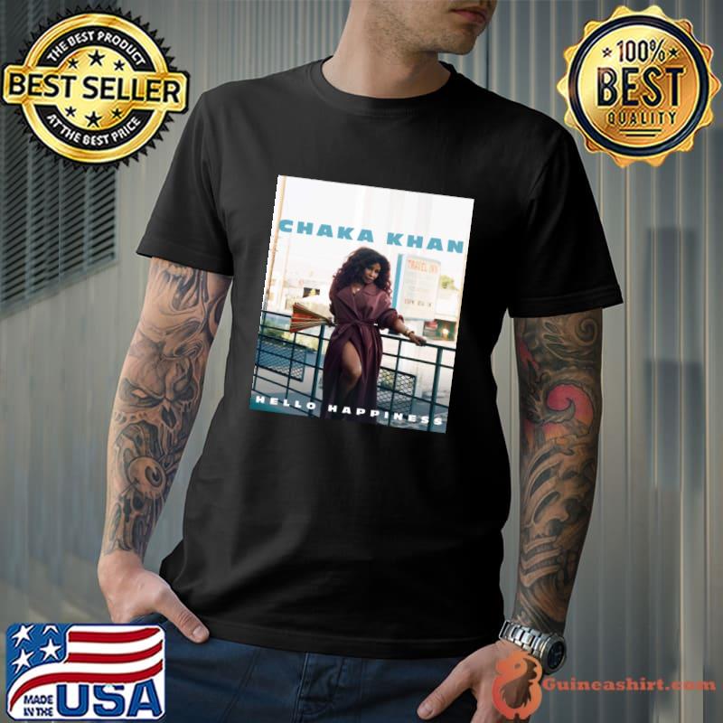 Premium chaka Khan American Singer hello Happiness Show Tour 2019 2020 T-Shirt