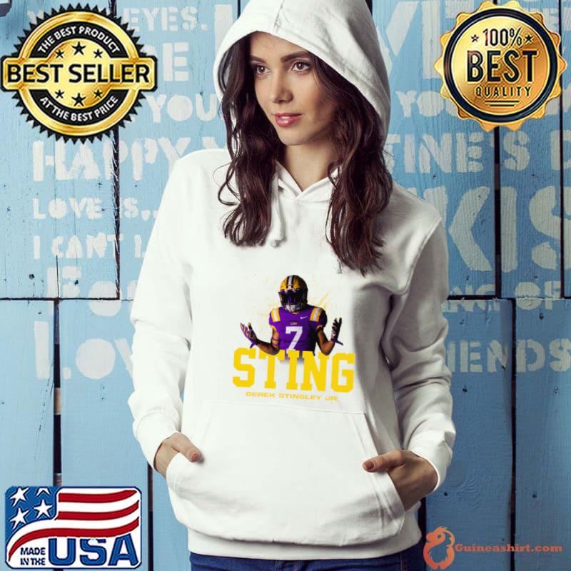 Premium derek Stingley Jr. Sting American football cornerback for the Houston Texans T-Shirt Hoodie