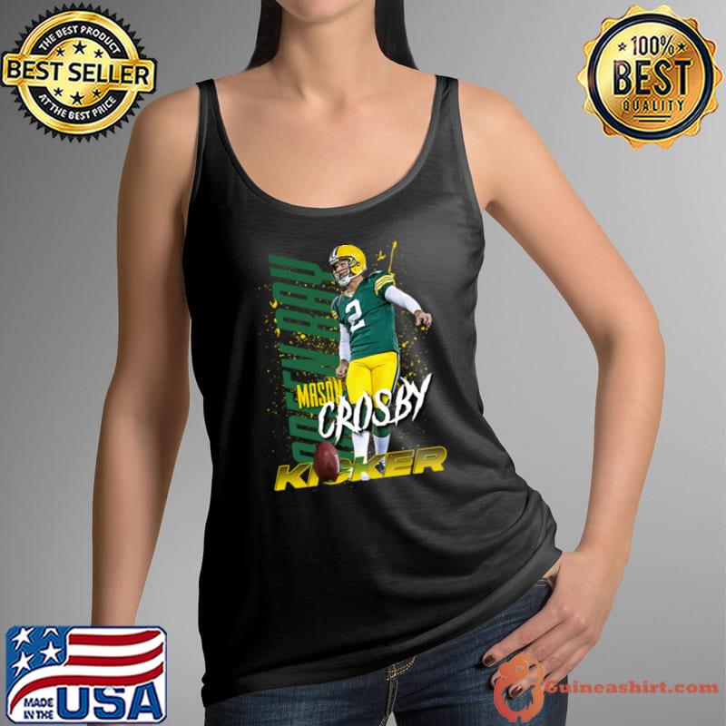 Premium mason Crosby Kicker American football placekicker who is a free agent T-Shirt Tank Top