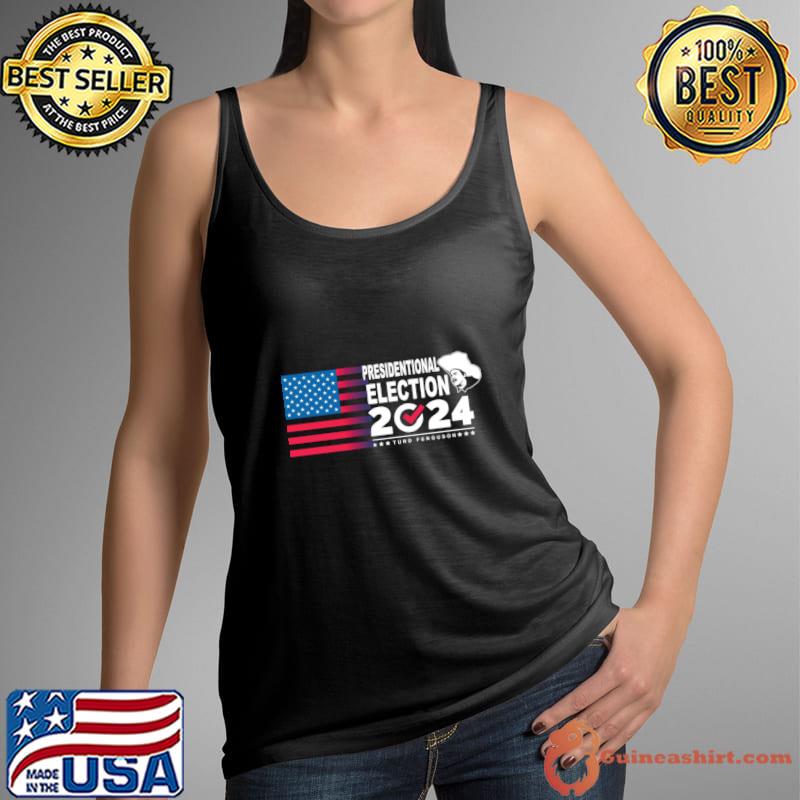 Presedentional election 2024 american flag electionT-Shirt
