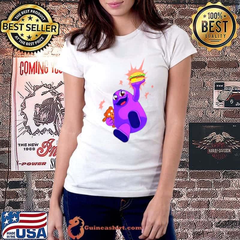 Purple shake hamburger s Ladiestee