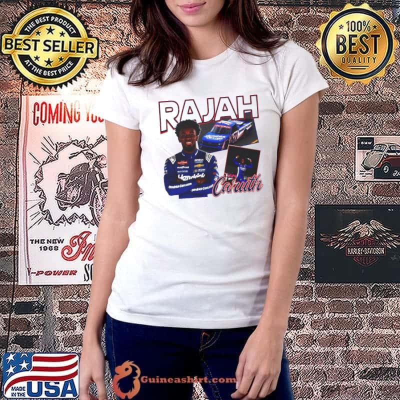 Rajah Caruth Race Car Truck Nascar Driver shirt