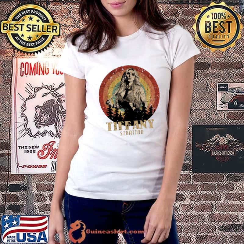Retro Sunset Tiffany Stratton American professional wrestler and former gymnast T-Shirt