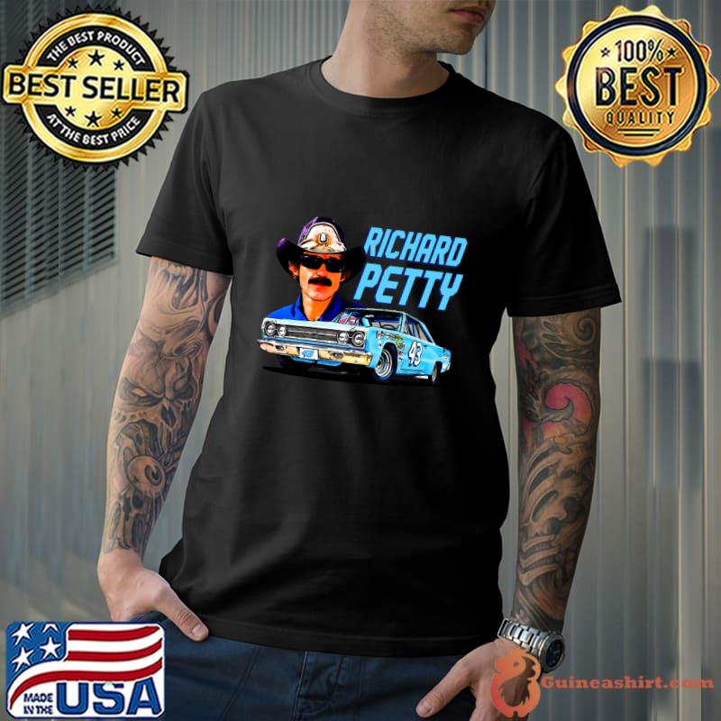 Richard Petty 43 Legend 70S American former stock car racing driver T-Shirt