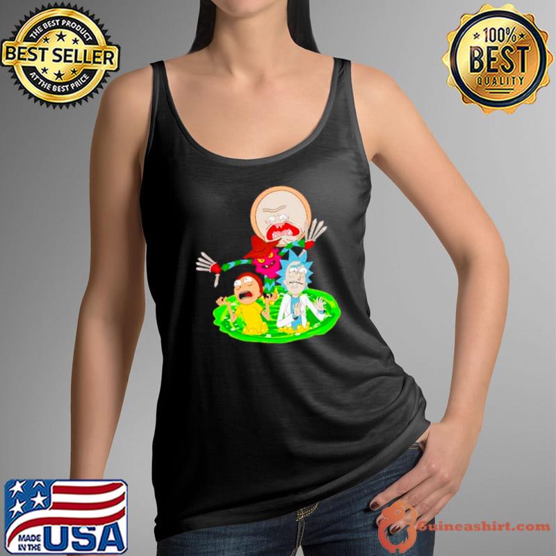 Rick and Morty interdimensional adventure shirt