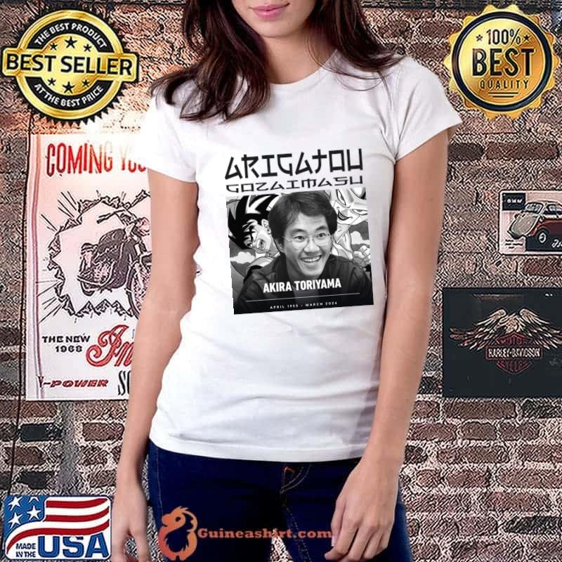 RIP Toriyama Akira Japanese manga artist and character dragonball T-Shirt