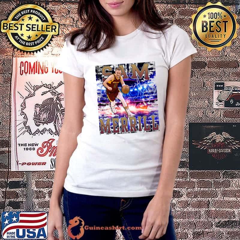 Sam Merrill American professional basketball player for the Cleveland Cavaliers T-Shirt Ladiestee