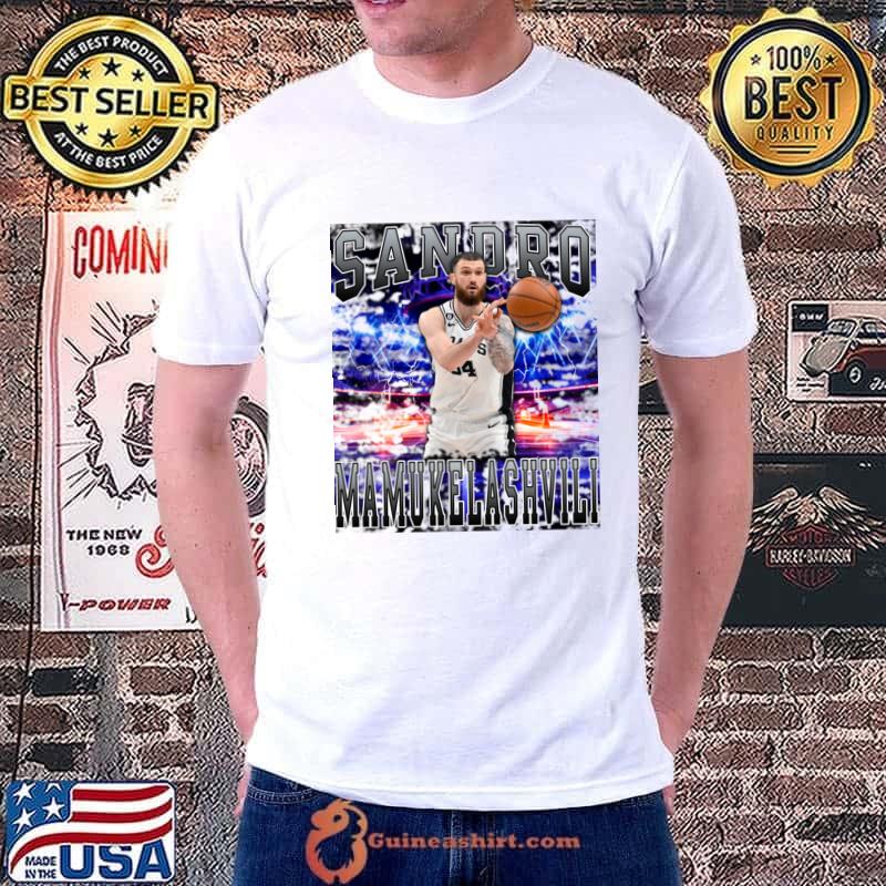 Sandro Mamukelashvili Georgian-American professional basketball player San Antonio Spurs T-Shirt - Copy Unisex