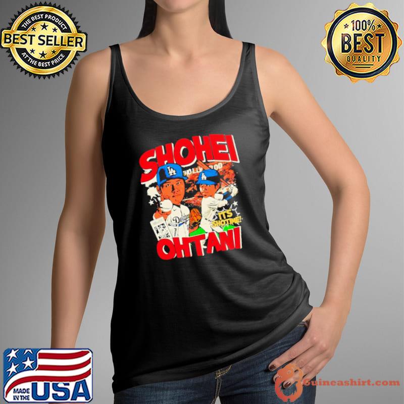 Shohei Ohtani MLB Cartoon Los Angeles Dodgers shirt