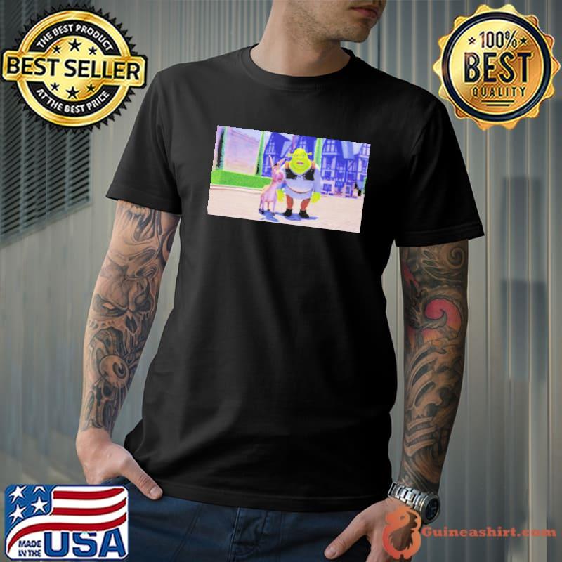 Shrek and donkey in Sherks house s Unisex