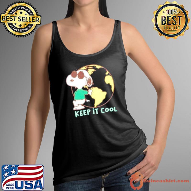 Snoopy keep it cool shirt