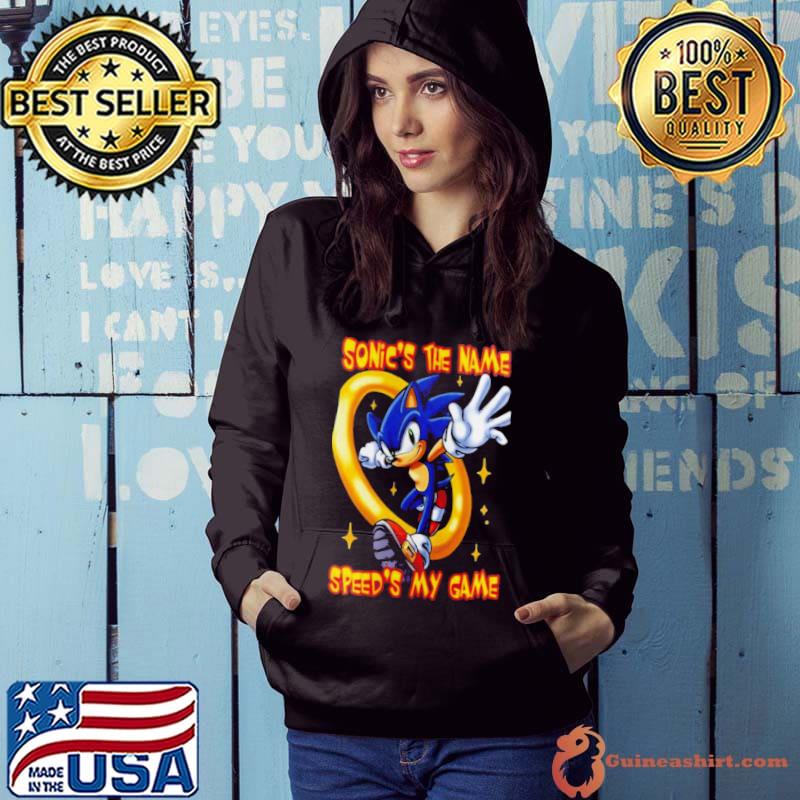 Sonic The Hedgehog Sonic’s The Name Speed’s My Game shirt