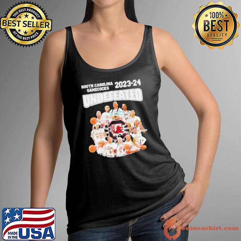 South Carolina Gamecocks 2023 24 Undefeated Signatures shirt