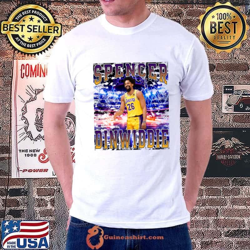 Spencer Dinwiddie American professional basketball player for the Los Angeles Lakers T-Shirt